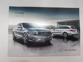 Mercedes-Benz C-sarja sedan ja farmari 2015 -myyntiesite / brochure