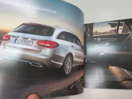 Mercedes-Benz C-sarja sedan ja farmari 2015 -myyntiesite / brochure