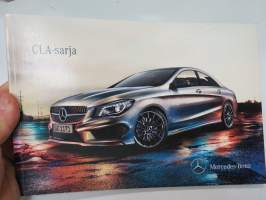 Mercedes-Benz CLA-sarja 2014 -myyntiesite / brochure