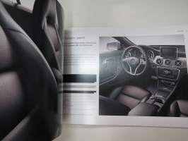 Mercedes-Benz CLA-sarja 2014 -myyntiesite / brochure