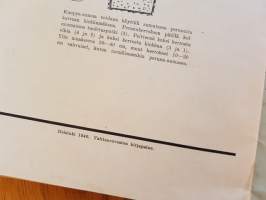 Erkki J. Kinnunen, Hyvinvointiin lisäämällä perunanviljelyä, Maatalousministeriön tuotanto-osasto lehtinen N:o 39, 1946