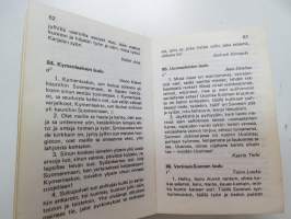 Laulumartta -song book