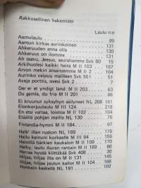 Laulumartta -song book