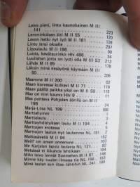Laulumartta -song book
