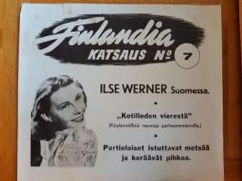 Finlandia katsaus 7, seinämainos 1943
