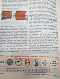 Elektriciteten nr 5 - meddelanden till privatförbrukare, främjandet av olika elapparater
