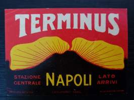 Terminus Napoli - matkalaukku merkki