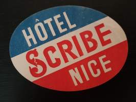 Hôtel Scribe Nice - matkalaukku merkki