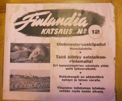 Finlandia katsaus 12, seinämainos 1943