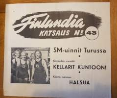 Finlandia katsaus 43, seinämainos 1944