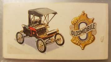 History of The Motor Car, Series of 50, No 9. 1903. Oldsmobile 5 H.P. Curved Dash, 1,5 litres. USA