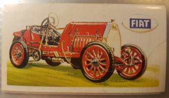 History of The Motor Car, Series of 50, No 12. 1911. Fiat S.74 Grand Prix, 14.1 litres. Italy