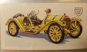 History of The Motor Car, Series of 50, No 15. 1914. Mercer type 35 Raceabout, 5 litres. USA
