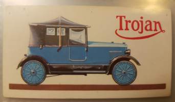 History of The Motor Car, Series of 50, No 20. 1922. Trojan, 1½ litres. G.B.
