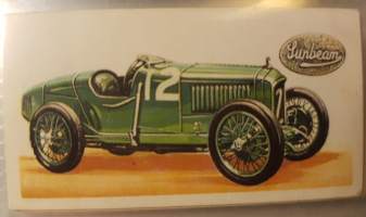 History of The Motor Car, Series of 50, No 22. 1923. Sunbeam Grand Prix, 2 litres. G.B.