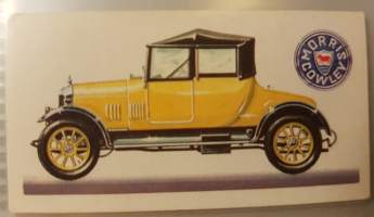 History of The Motor Car, Series of 50, No 24. 1924. Morris Cowley &#039;Bullnose&#039;, 1½ litres. G.B.