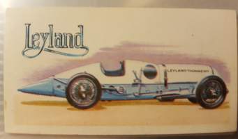 History of The Motor Car, Series of 50, No 25. 1925. Leyland-Thomas Special, 7,2 litres. G.B.