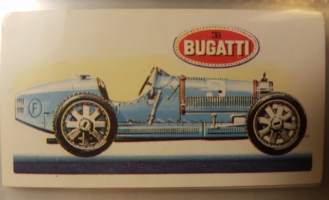 History of The Motor Car, Series of 50, No 27. 1927. Bugatti Grand Prix type 35B, Supercharged 2.3 litres. France