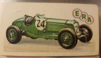 History of The Motor Car, Series of 50, No 35. 1934. E.R.A., Supercharged 1½ litres, G.B.