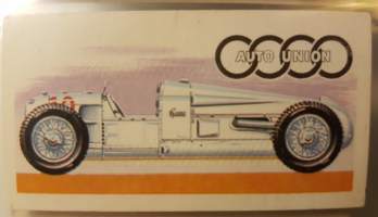 History of The Motor Car, Series of 50, No 37. 1934. Auto-Union Grand Prix Car, Supercharged 4.3 litres. Germany