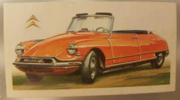 History of The Motor Car, Series of 50, No 43. 1955. Citroen DS 19 Front-Wheel-Drive, 1.9 litres. France