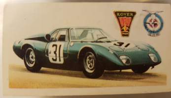 History of The Motor Car, Series of 50, No 47. 1965. Rover-B.R.M. Le Mans Gas Turbine car, G.B.