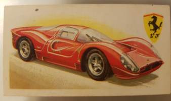 History of The Motor Car, Series of 50, No 48. 1967. Ferrari P4, 4 litres. Italy