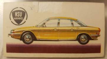 History of The Motor Car, Series of 50, No 50. 1968. Nsu-Wankel Ro 80 Front-Wheel-Drive, 1,990 c.c., Germany