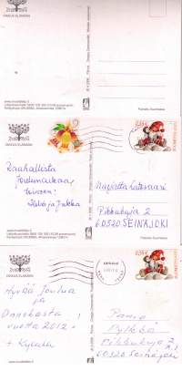 Joulukortit, Omppu, Osmo  Omenamäki