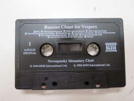 Russian Chant for Vespers - Novospassky Monastery Choir -C-kasetti / C-cassette