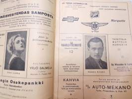 Turun Teatteri - Ohjelma näytäntökausi 1929-30 - &quot;Jokamies&quot; -theatre annual program