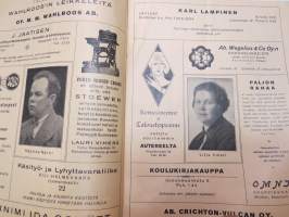 Turun Teatteri - Ohjelma näytäntökausi 1929-30 - &quot;Jokamies&quot; -theatre annual program
