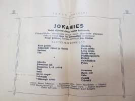 Turun Teatteri - Ohjelma näytäntökausi 1929-30 - &quot;Jokamies&quot; -theatre annual program