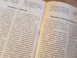 Kansallisen Kokoomuksen kunnallisvaaliohjema v. 1950, Kansallisseurojen luentosarja v. 1950 N:o 1. Hyväksytty puolekokouksessa 23.4.1950