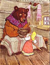 Kansankulttuuri Oy - Karhu ja Marjukka, 1977. Masa i medved. Venäläisen kansansadun mukaan kertonut M. Bulatov.