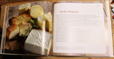 Suomalainen juusto, 2008. 2.p. Kirjassa esitellään 17 juustolaa, painotus on pienjuustoloissa.