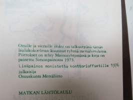 Metsäliitto - Hopeakirveet -laulukirja / song book