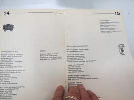 Uubiduu - Sointuja Suomen öihin -laulukirja / song book