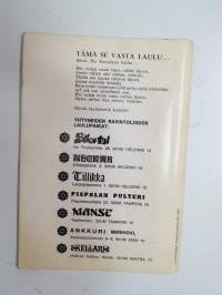 Uubiduu - Sointuja Suomen öihin -laulukirja / song book