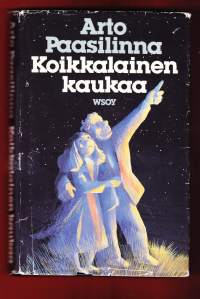 Koikkalainen kaukaa, 1987. 3.p. Taivaalla jymisee ja välähtelee. Sallan Naruskan tunturikurun korpikuuset pöllyävät, kun rotkoon laskeutuu talvi-iltana avaruusalus.