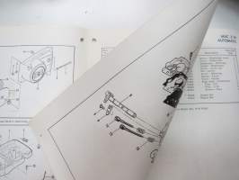 McCulloch MAC 2-10 Chain Saw (Serial Numbers Prefixed B12-) Illustrated Parts List -varaosaluettelo