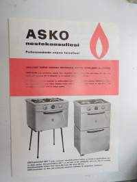 Asko nestekaasupöytäliesi -myyntiesite / brochure