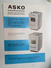 Asko nestekaasupöytäliesi -myyntiesite / brochure