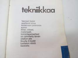 Citroën BX, BX14, BX16 -käyttöohjekirja / owner´s manual in finnish