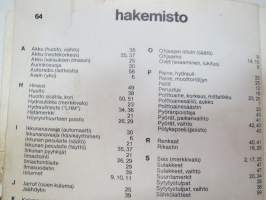 Citroën BX, BX14, BX16 -käyttöohjekirja / owner´s manual in finnish