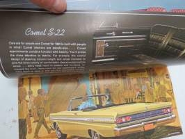 Mercury Comet 1964 -myyntiesite / brochure