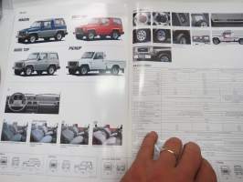 Daihatsu Rocky -myyntiesite / brochure