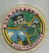 Uusikaarlepyy - hihamerkki matkailumerkki