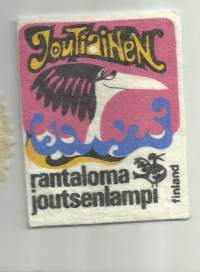 Joutiainen Rantaloma Joutsenlampi - hihamerkki matkailumerkki