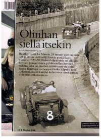 Mobilisti 2008 / 6 Vanhoja autoja keräävien ja kunnostajienlehti. Tapahtumia kilpa-ajoista vanhojen autojen tapaamisiin. Selitelmiä mopoista autoihin, valokuvia.